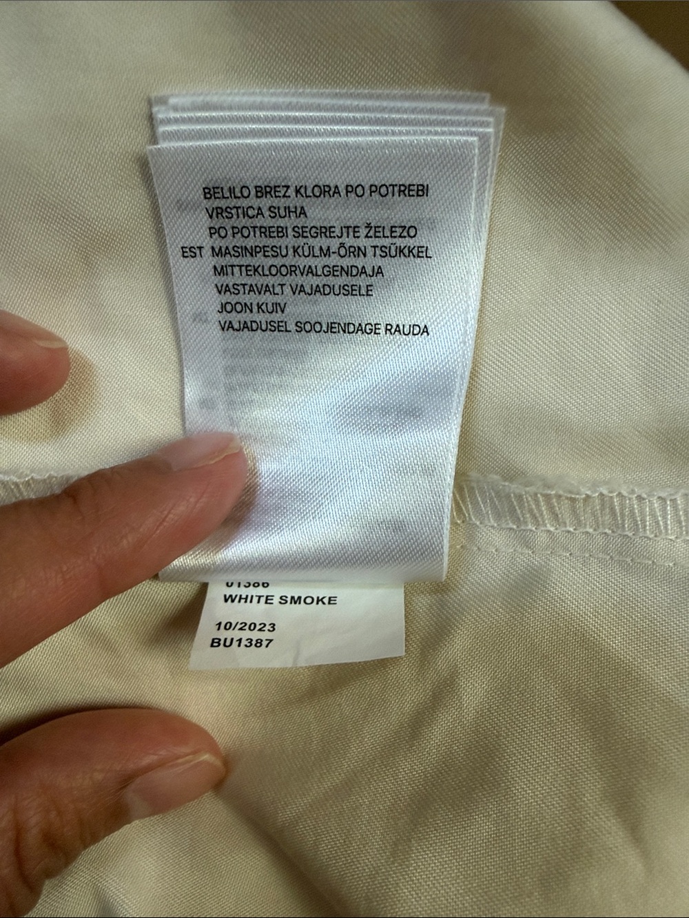 Brixton Sleeveless Button-Front Crop Top in Cream - Picture 12 of 12